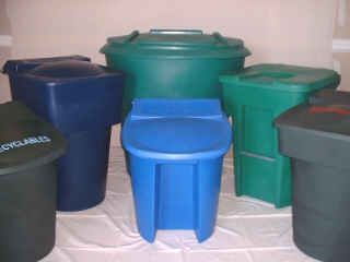 PLASTICS ROTATIONAL MOLDING - REFUSE CARTS